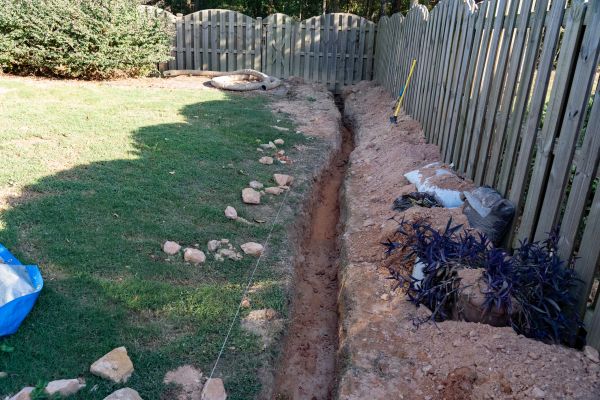 Trench Drain Installation in Portland
