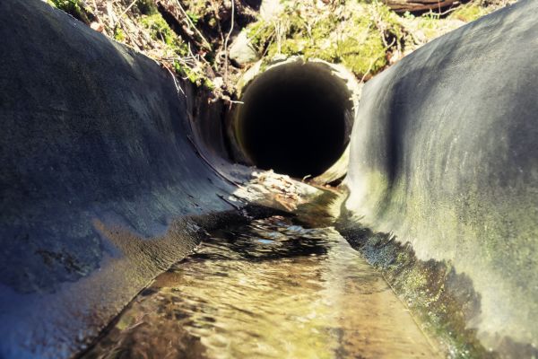 Drainage Swale Installation in Portland
