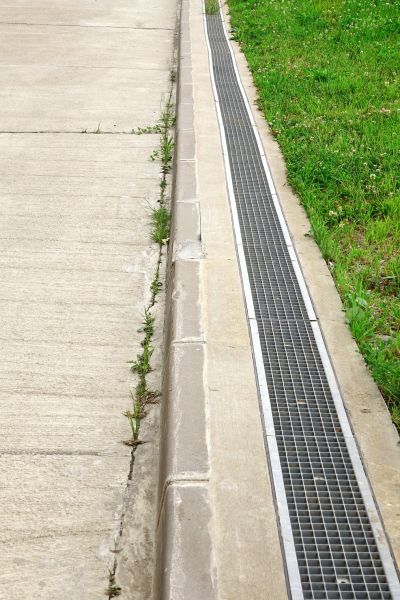 Concrete Drain Installation in Portland